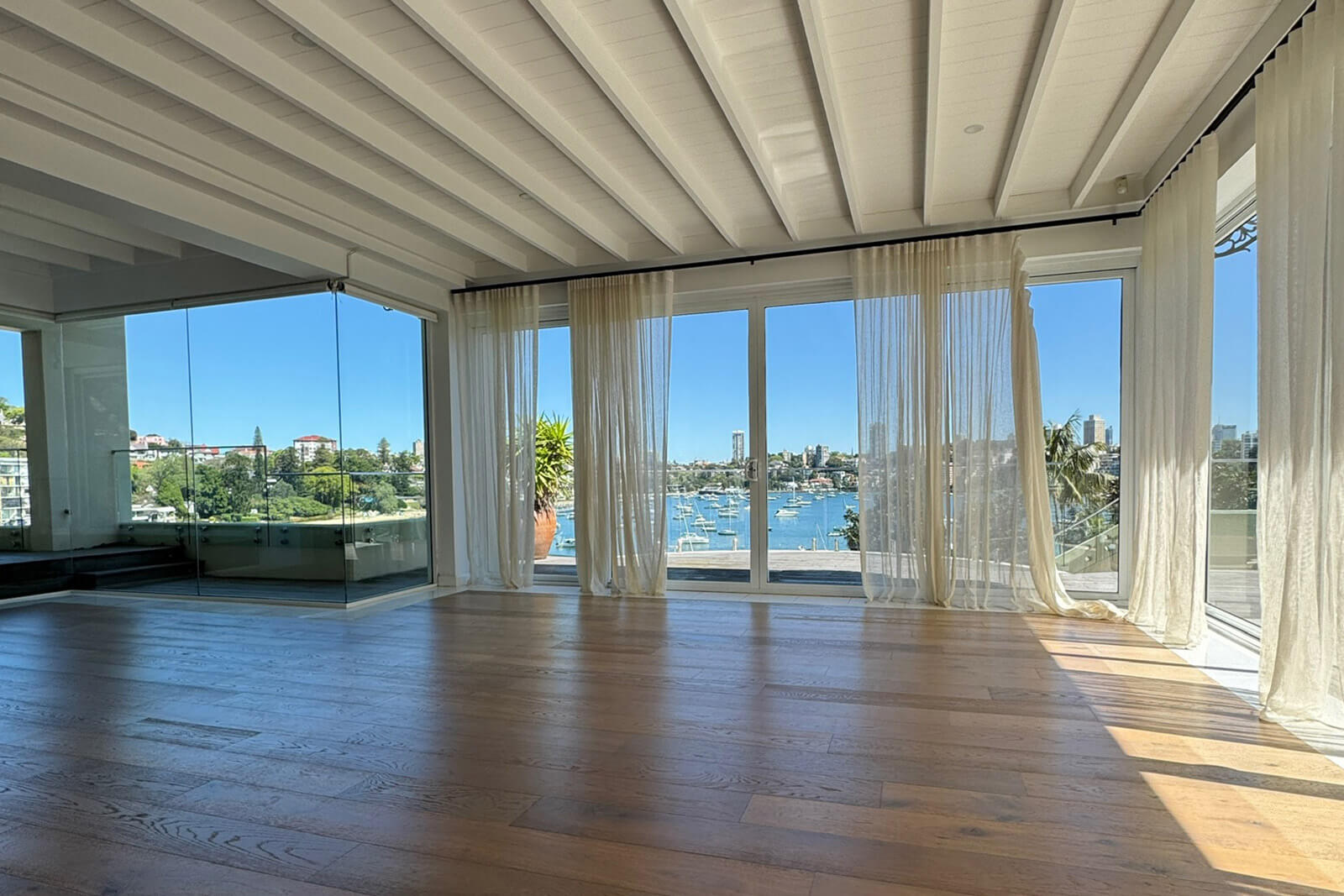 Prestige harbourside home in Rose Bay on Sydney Harbour painted by ProLux